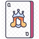 Queen Card  Icon