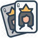 Queen Card  Icon