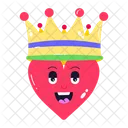 Queen Heart Icon