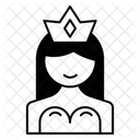 Queen Crown King Icon
