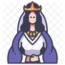 Queen Medieval Fantasy Icon