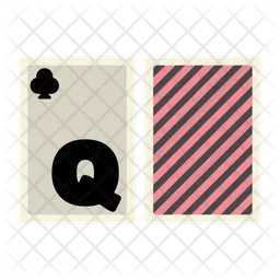 Queen of clubs  Icon