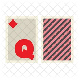 Queen of diamonds  Icon