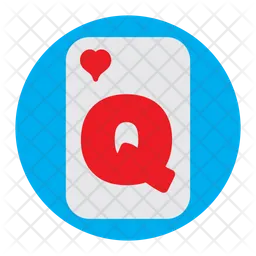 Queen Of Hearts  Icon