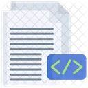 Quellcode Webprogrammierung Elektronik Symbol