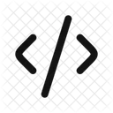 Quellcode HTML Webentwicklung Symbol