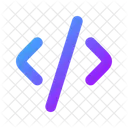 Quellcode HTML Webentwicklung Symbol