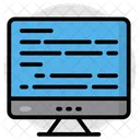 Quellcode Webprogrammierung Softwareentwicklung Symbol