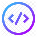 Quellcode Kreis Quellcode HTML Symbol