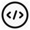 Quellcode Kreis Quellcode HTML Symbol