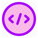 Quellcode Kreis Quellcode HTML Symbol