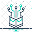 Quelle Technologie Autoritat Symbol