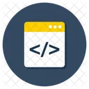 Quellseite Quellcode HTML Symbol