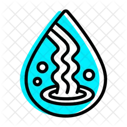 Quellwasser  Symbol