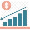 Burndown Grafico Tarea Icon