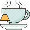 Quente Cha Bebida Ícone
