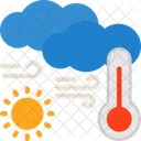 Quente Escaldante Sufocante Ícone