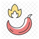 Quente Pimenta Tempero Icon