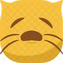 Emoticon De Gato Icon