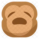 Quero Macaco Emoji Ícone