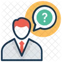 Ask Questions Questionnaire Icon