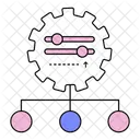 Query Classification Prompt Sorting Nlp Categories Icon