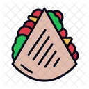 Quesadilla Food And Restaurant Gastronomy Icon