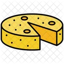 Queso Cheddar Queso Lacteos Icono