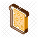 Queso Sandwich Lacteos Icono