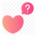 Question Love Relationship Icon