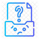 Question Lettre Point Dinterrogation Icône