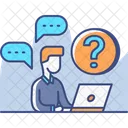 Question Faq Online Service Icon