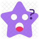 Question Emoticon Star Icon