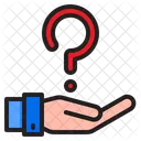 Question Support Hand Icon