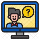 Question Teach Computer Icon