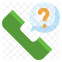 Question Phone Call Contact Icon