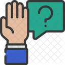 Question Hand Raisehand Icon
