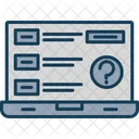 Question Laptop Help Icon