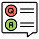 Question And Answer Faq Discussion Icon