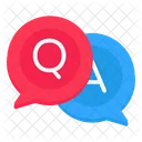 Question Answer Help Chat Communication アイコン