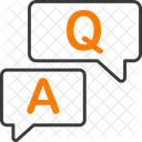 질문 답변 답변 FAQ 아이콘
