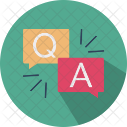 questions and answers icon