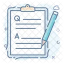 Exam Examination Quiz Icon
