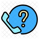 Question Call Communication Phone Icon