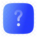 Carre De Questions Icone De Linterface Utilisateur Icones De Base De Linterface Utilisateur Icône