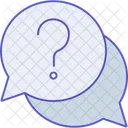 Question chat bubble  Icône