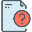 Question File Paper Icon