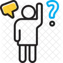 Question Query Interpellation Icon