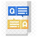Question Chat Bubbles Conversation Icon