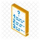 Question List  Icon